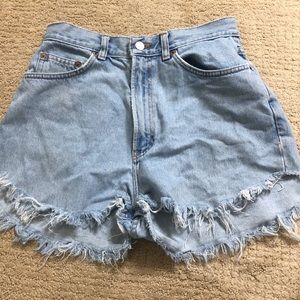 vintage high waisted cutoffs